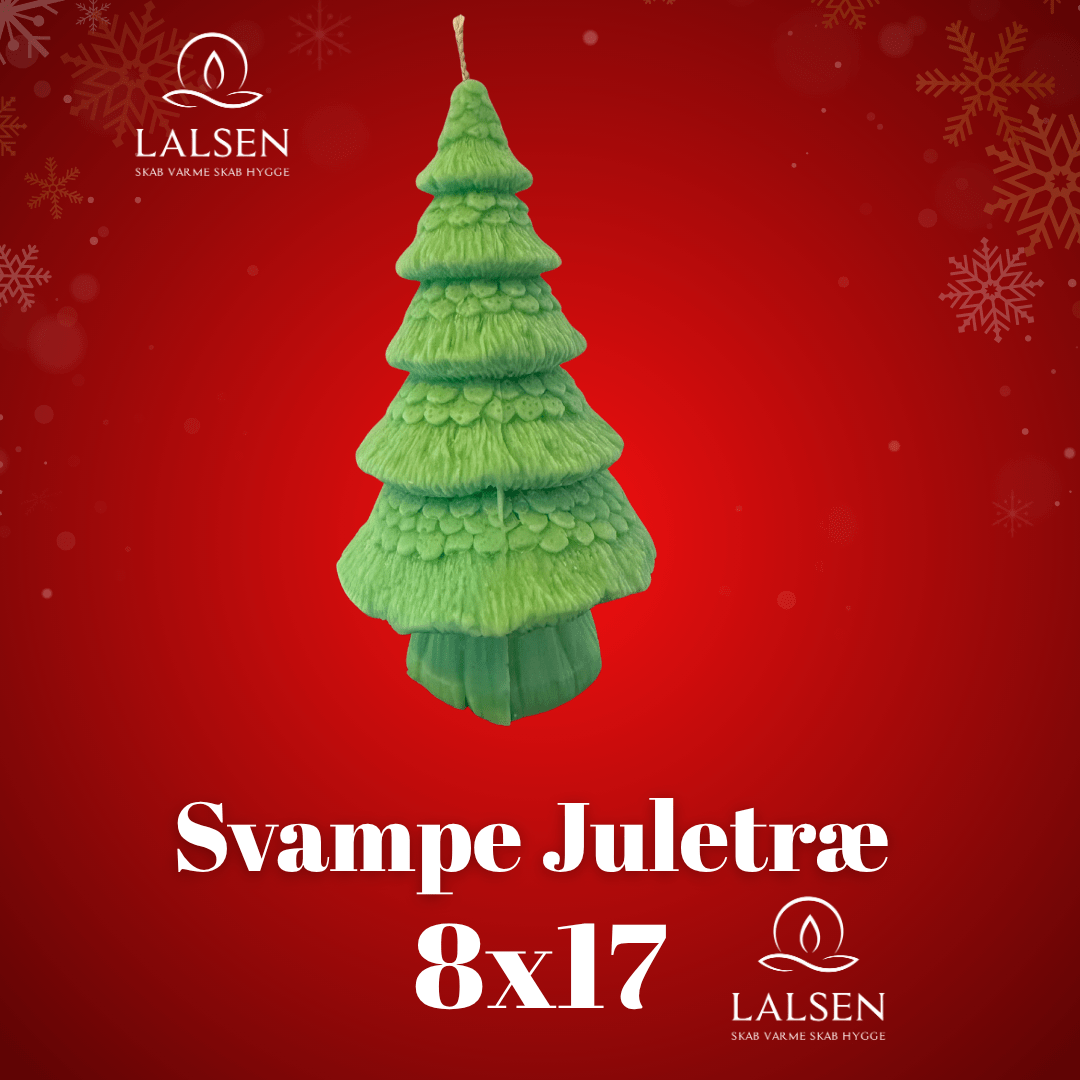 jule lys Svampe Juletræ - Billede 1